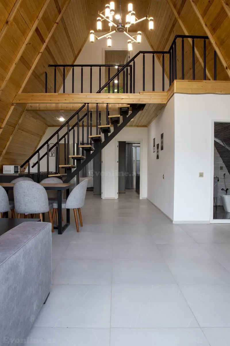 Kirayə verilir 4 otaqlı Həyət evi 120 m² Qəbələ - şəkil 8