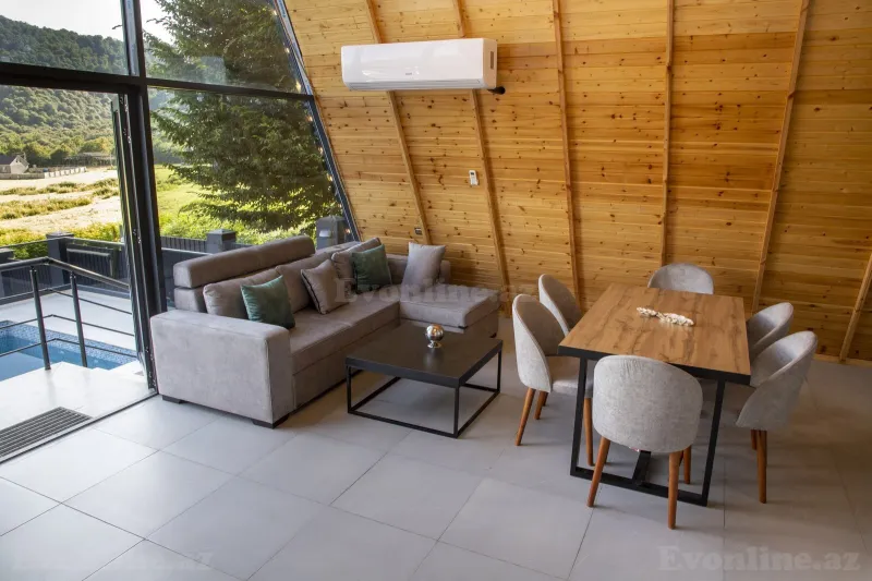Kirayə verilir 4 otaqlı Həyət evi 120 m² Qəbələ - şəkil 10