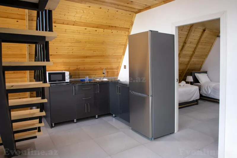 Kirayə verilir 4 otaqlı Həyət evi 120 m² Qəbələ - şəkil 11