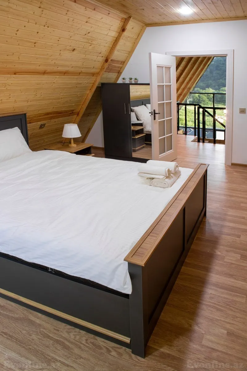 Kirayə verilir 4 otaqlı Həyət evi 120 m² Qəbələ - şəkil 17