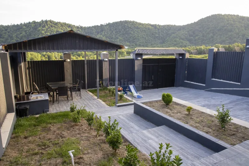 Kirayə verilir 4 otaqlı Həyət evi 120 m² Qəbələ - şəkil 18