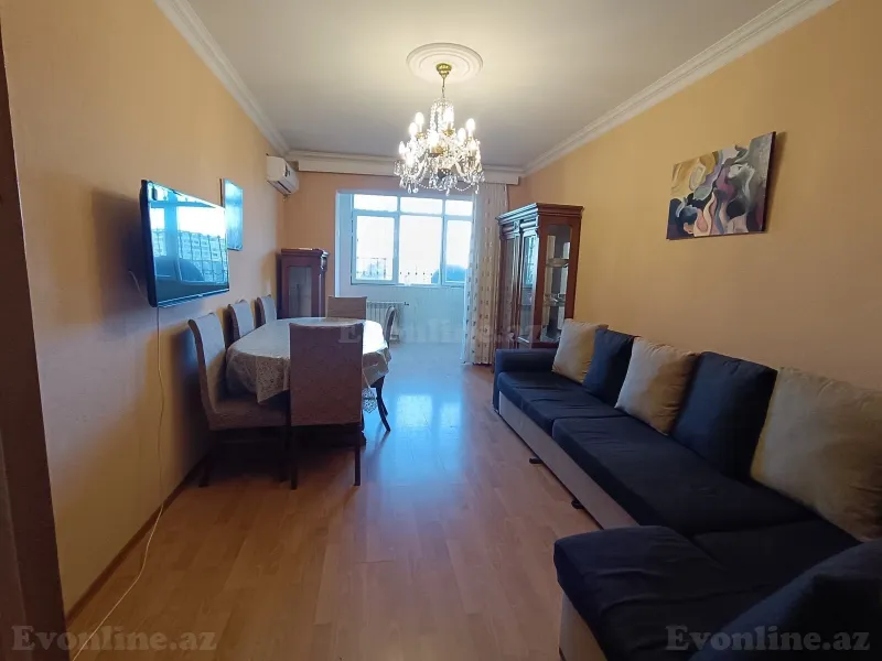 2 otaqlı Mənzil 55 m² Qara Qarayev m. Kirayə verilir