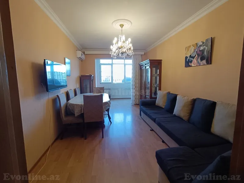 Kirayə verilir 2 otaqlı Mənzil Köhnə tikili 55 m² Qara Qarayev m. - şəkil 2