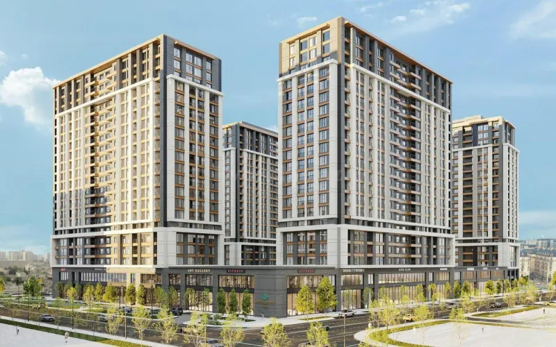 2 otaqlı Mənzil 75 m² Xətai r. Kirayə verilir