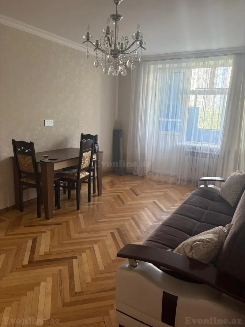 2 otaqlı Mənzil 57 m² Elmlər Akademiyası m. Kirayə verilir