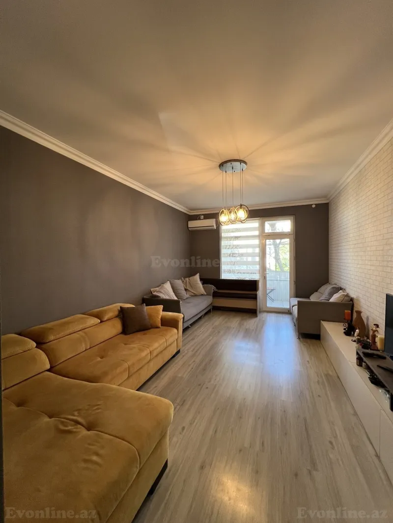 Satılır 2 otaqlı Mənzil Köhnə tikili 60 m² Elmlər Akademiyası m. - şəkil 2