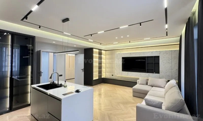 Satılır 3 otaqlı Mənzil Yeni tikili 135 m² Nərimanov r. - şəkil 2