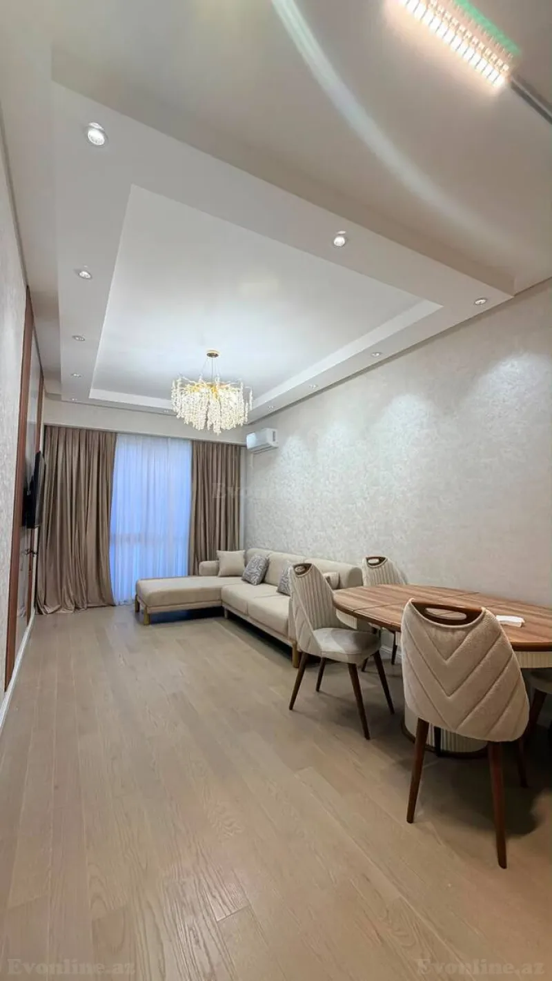 Kirayə verilir 3 otaqlı Mənzil Yeni tikili 78 m² Yasamal r. - şəkil 2