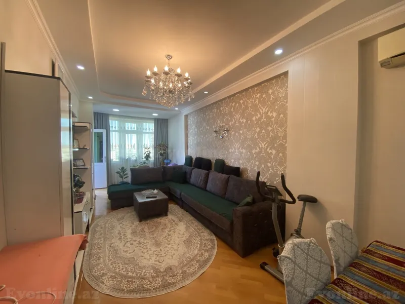 Satılır 3 otaqlı Mənzil Yeni tikili 96 m² Nərimanov r. - şəkil 5