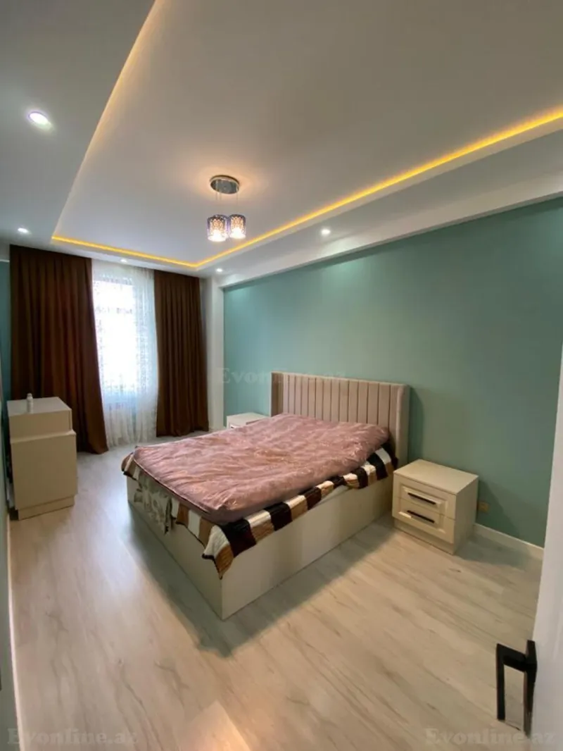 Kirayə verilir 2 otaqlı Mənzil Yeni tikili 90 m² Nəsimi r. - şəkil 5