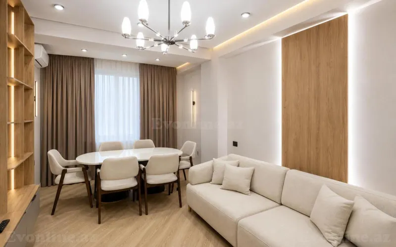 Satılır 2 otaqlı Mənzil Yeni tikili 55 m² Nəriman Nərimanov m. - şəkil 2