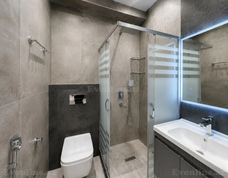 Satılır 2 otaqlı Mənzil Yeni tikili 55 m² Nəriman Nərimanov m. - şəkil 9