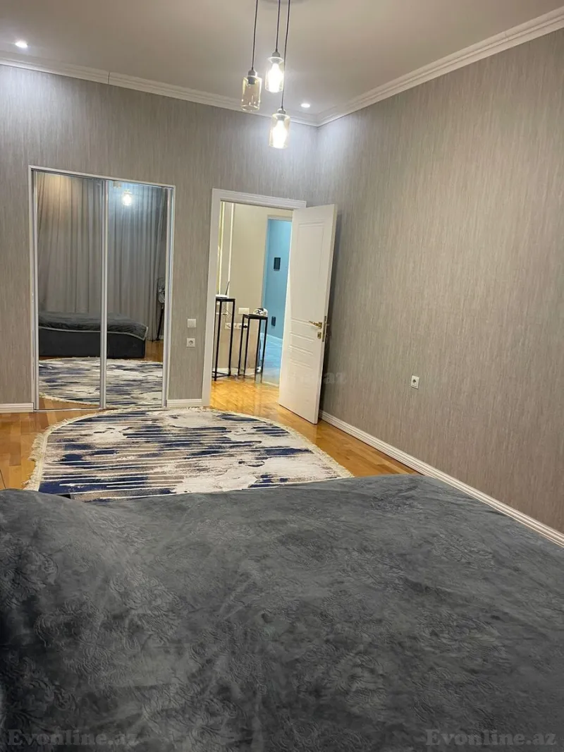 Kirayə verilir 2 otaqlı Mənzil Yeni tikili 95 m² Nərimanov r. - şəkil 2