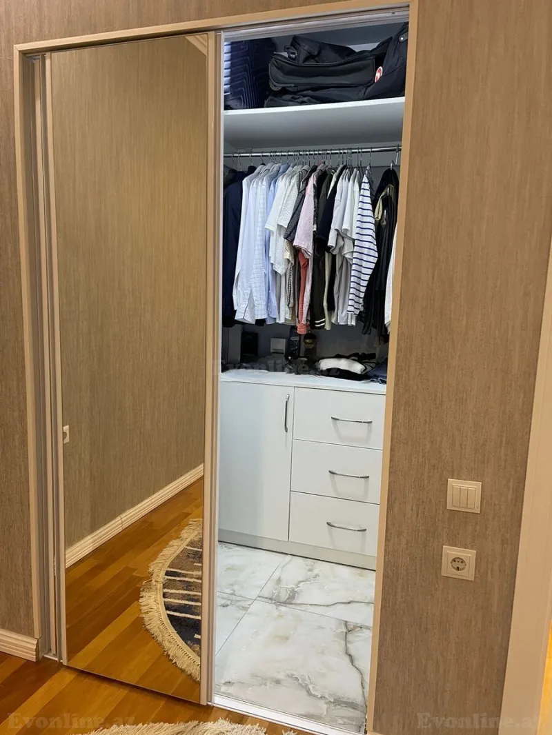 Kirayə verilir 2 otaqlı Mənzil Yeni tikili 95 m² Nərimanov r. - şəkil 3