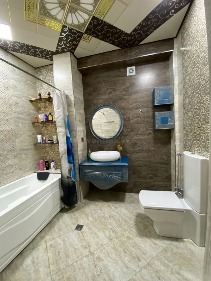 Satılır 5 otaqlı Mənzil Yeni tikili 210 m² Nəsimi m. - şəkil 22