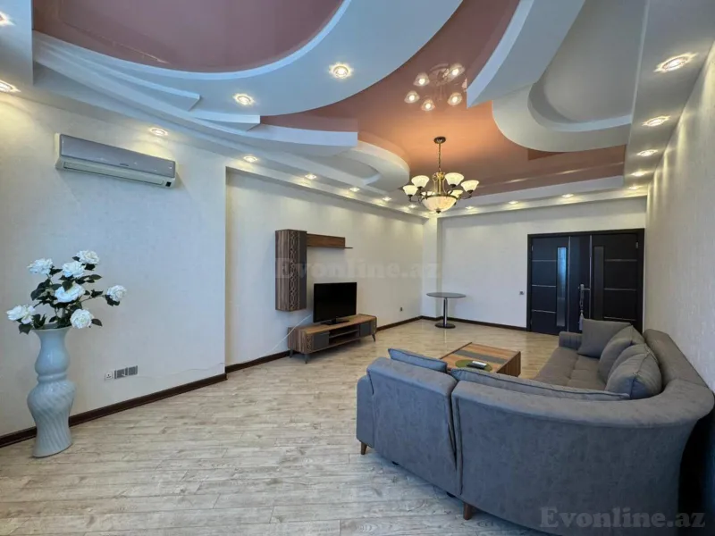 Kirayə verilir 7 otaqlı Mənzil Yeni tikili 240 m² Nərimanov r. - şəkil 2