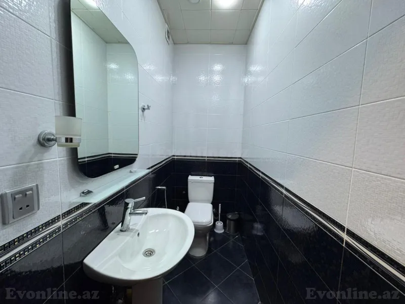 Kirayə verilir 7 otaqlı Mənzil Yeni tikili 240 m² Nərimanov r. - şəkil 22