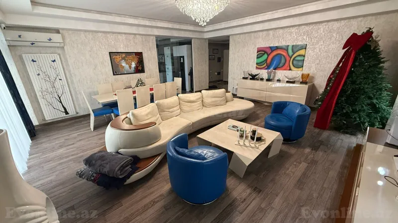 Satılır 3 otaqlı Mənzil Yeni tikili 160 m² Elmlər Akademiyası m. - şəkil 2