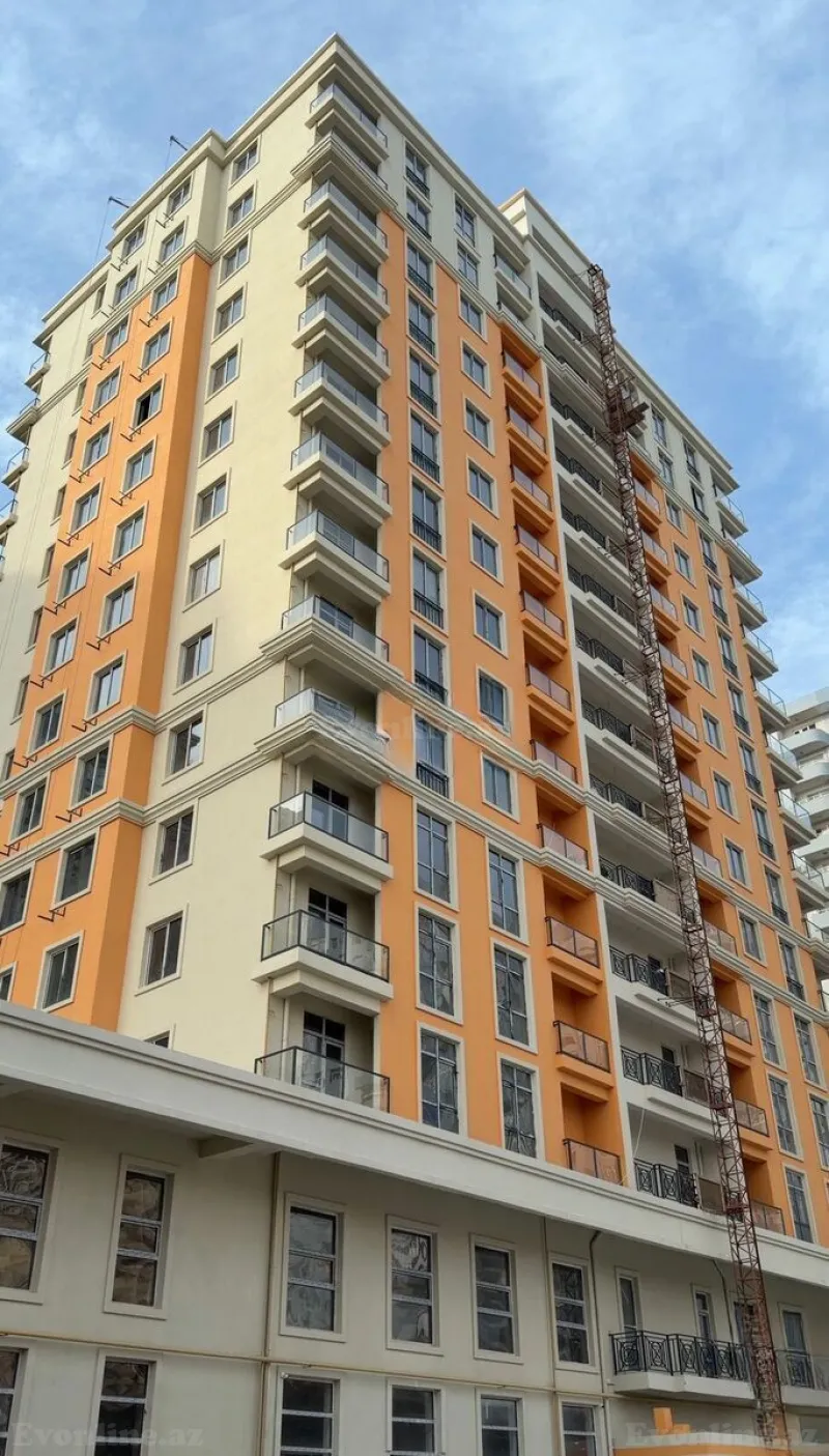 Satılır 3 otaqlı Mənzil Yeni tikili 108.6 m² Qara Qarayev m. - şəkil 2