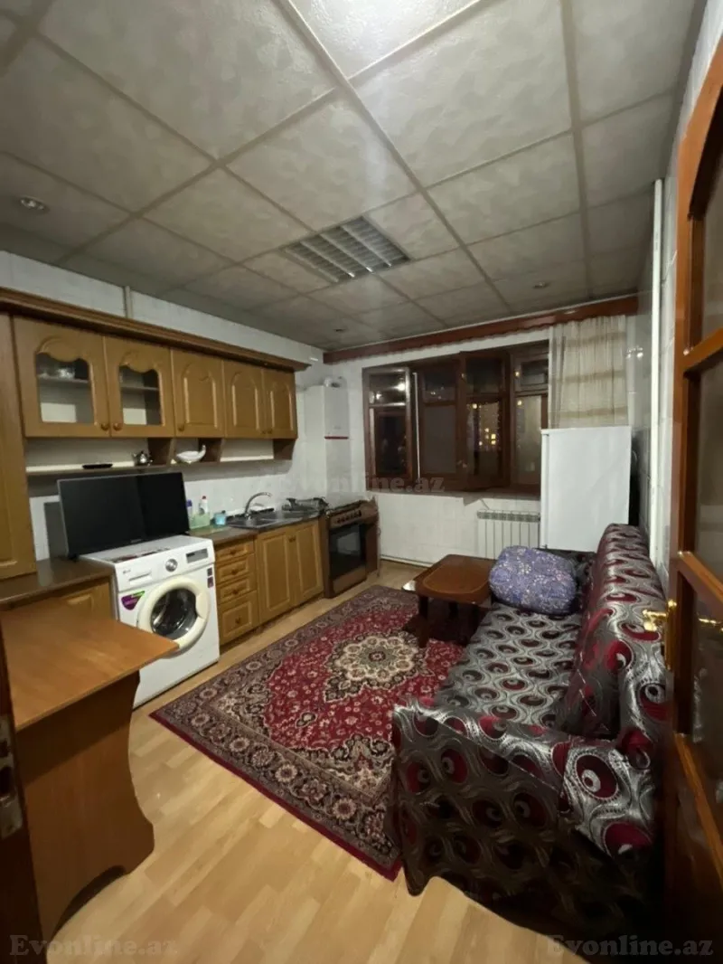 Kirayə verilir 2 otaqlı Mənzil Köhnə tikili 50 m² 8-ci mikrorayon - şəkil 3