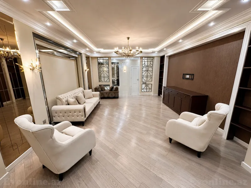 Satılır 3 otaqlı Mənzil Yeni tikili 140 m² Nəriman Nərimanov m. - şəkil 2