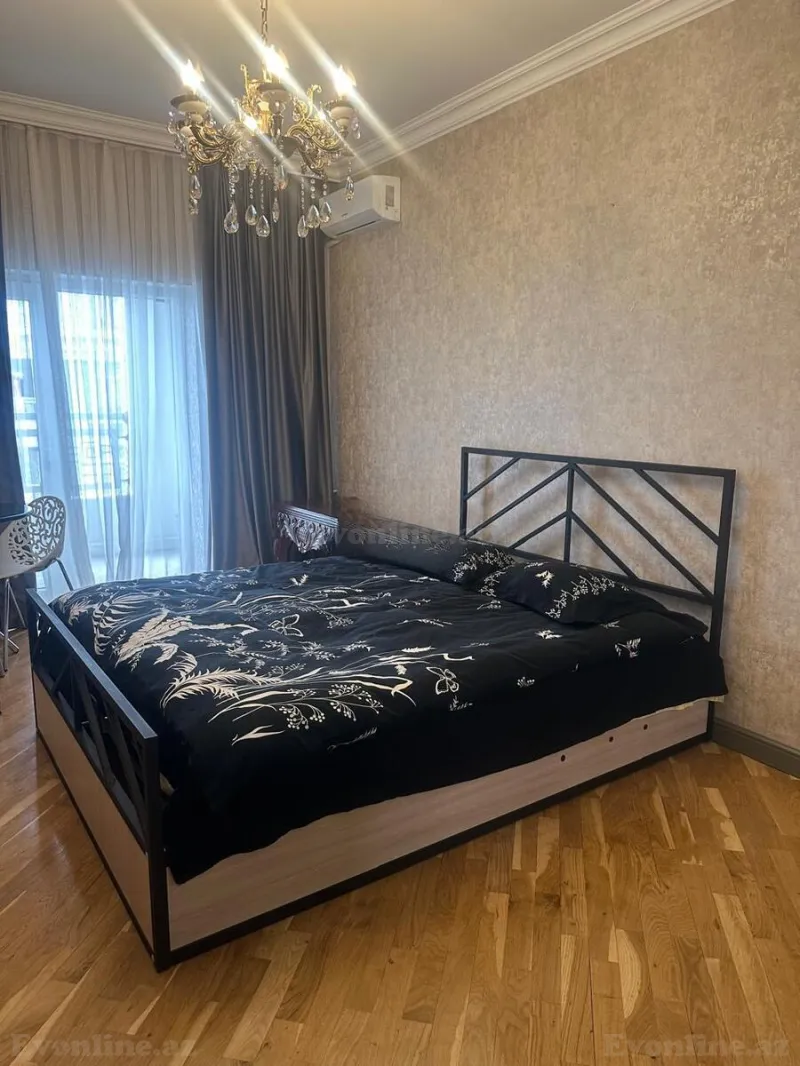 Kirayə verilir 2 otaqlı Mənzil Yeni tikili 85 m² Nəsimi r. - şəkil 2