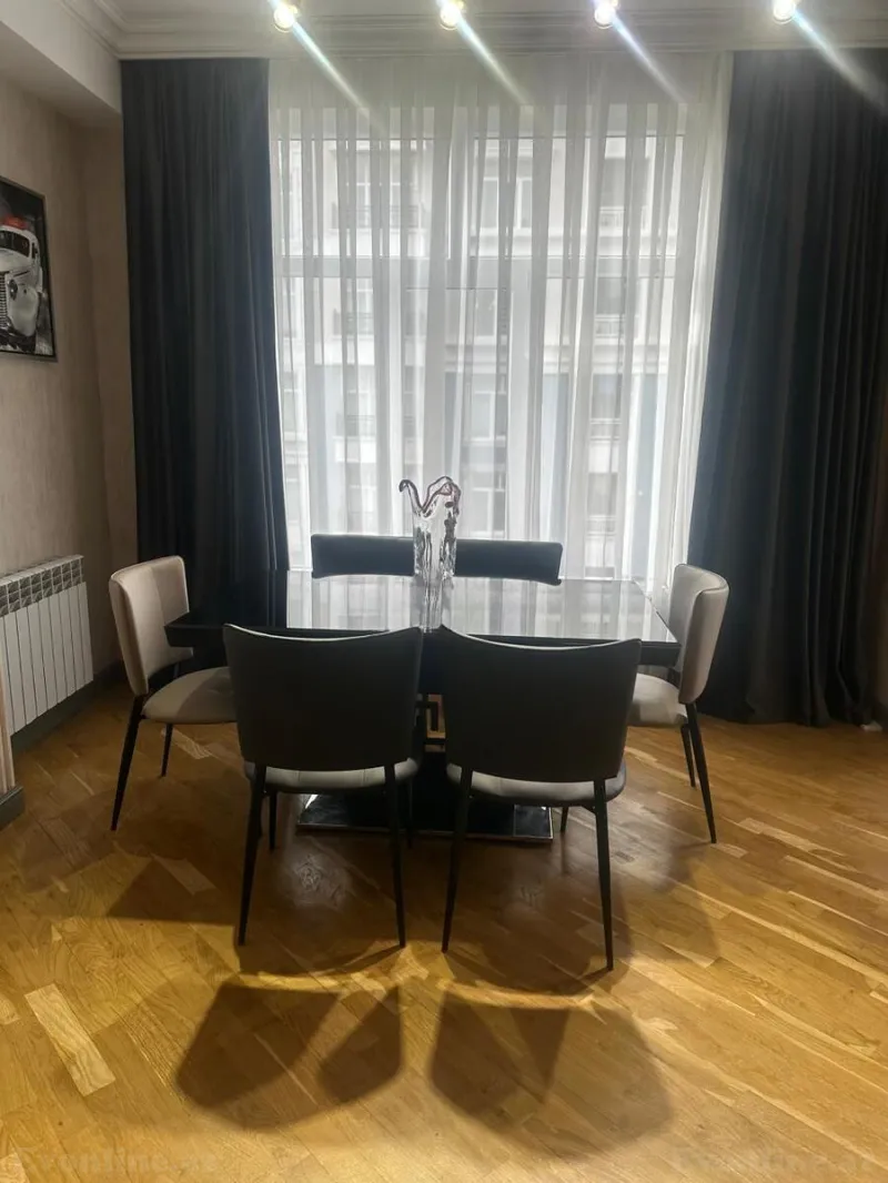 Kirayə verilir 2 otaqlı Mənzil Yeni tikili 85 m² Nəsimi r. - şəkil 3