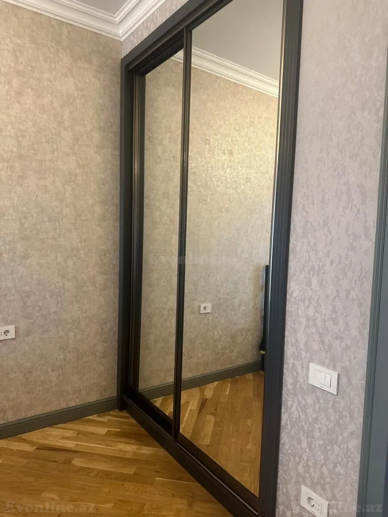Kirayə verilir 2 otaqlı Mənzil Yeni tikili 85 m² Nəsimi r. - şəkil 6
