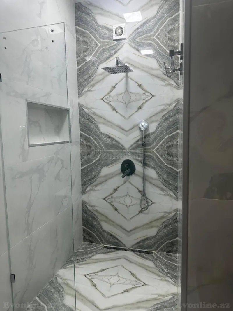 Kirayə verilir 2 otaqlı Mənzil Yeni tikili 85 m² Nəsimi r. - şəkil 9