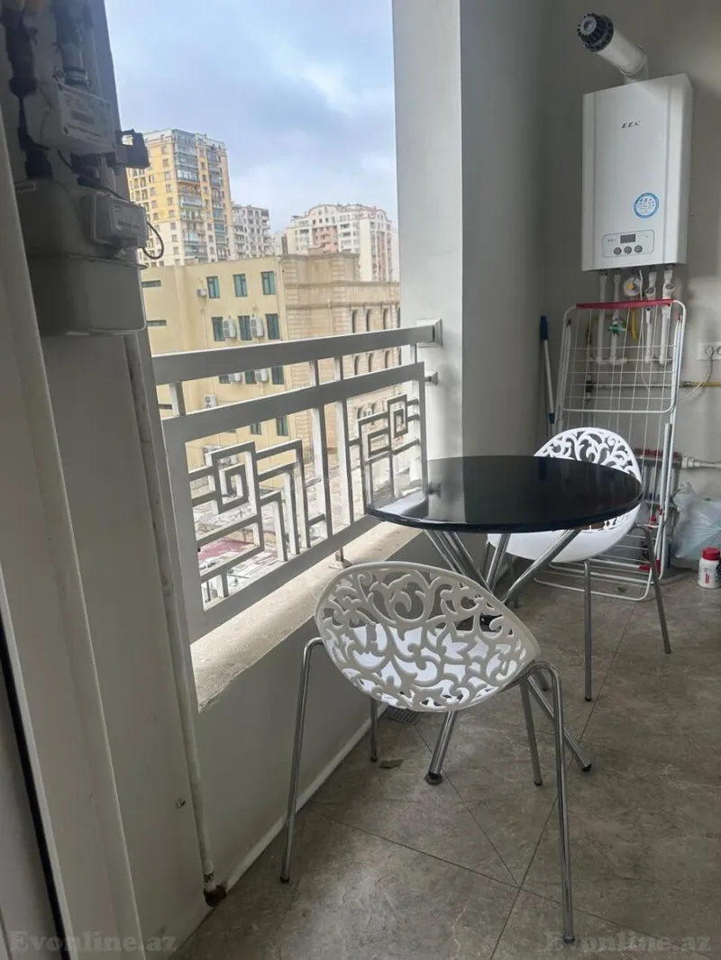 Kirayə verilir 2 otaqlı Mənzil Yeni tikili 85 m² Nəsimi r. - şəkil 10