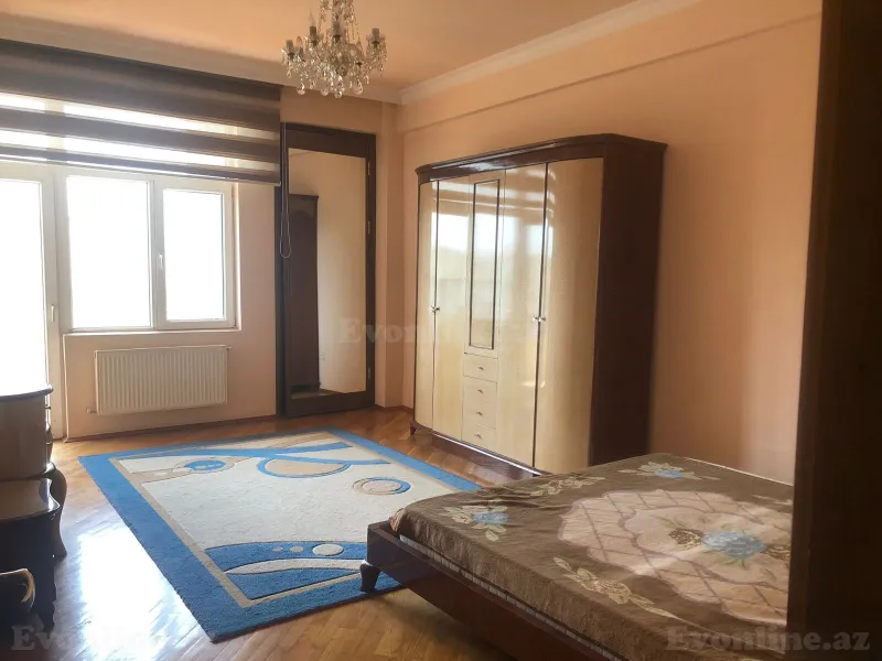 Kirayə verilir 3 otaqlı Mənzil Yeni tikili 140 m² Nəsimi r. - şəkil 6