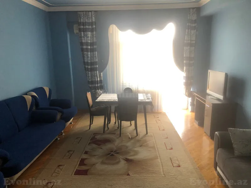 Kirayə verilir 3 otaqlı Mənzil Yeni tikili 140 m² Nəsimi r. - şəkil 9