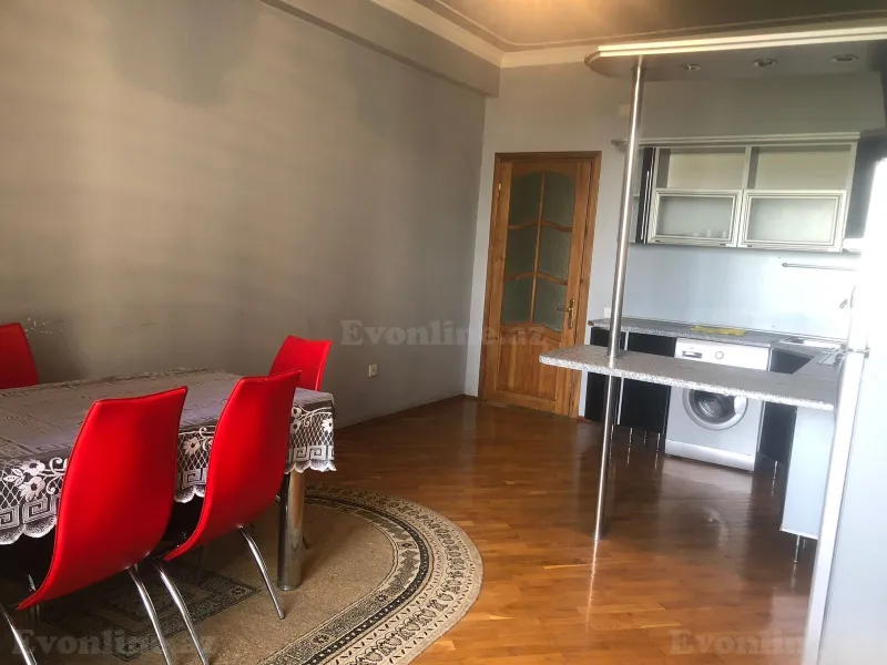 Kirayə verilir 3 otaqlı Mənzil Yeni tikili 140 m² Nəsimi r. - şəkil 13