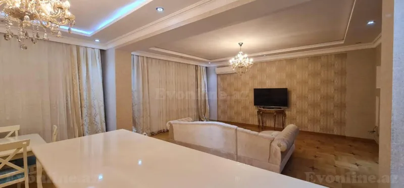Kirayə verilir 3 otaqlı Mənzil Yeni tikili 156 m² Nərimanov r. - şəkil 3