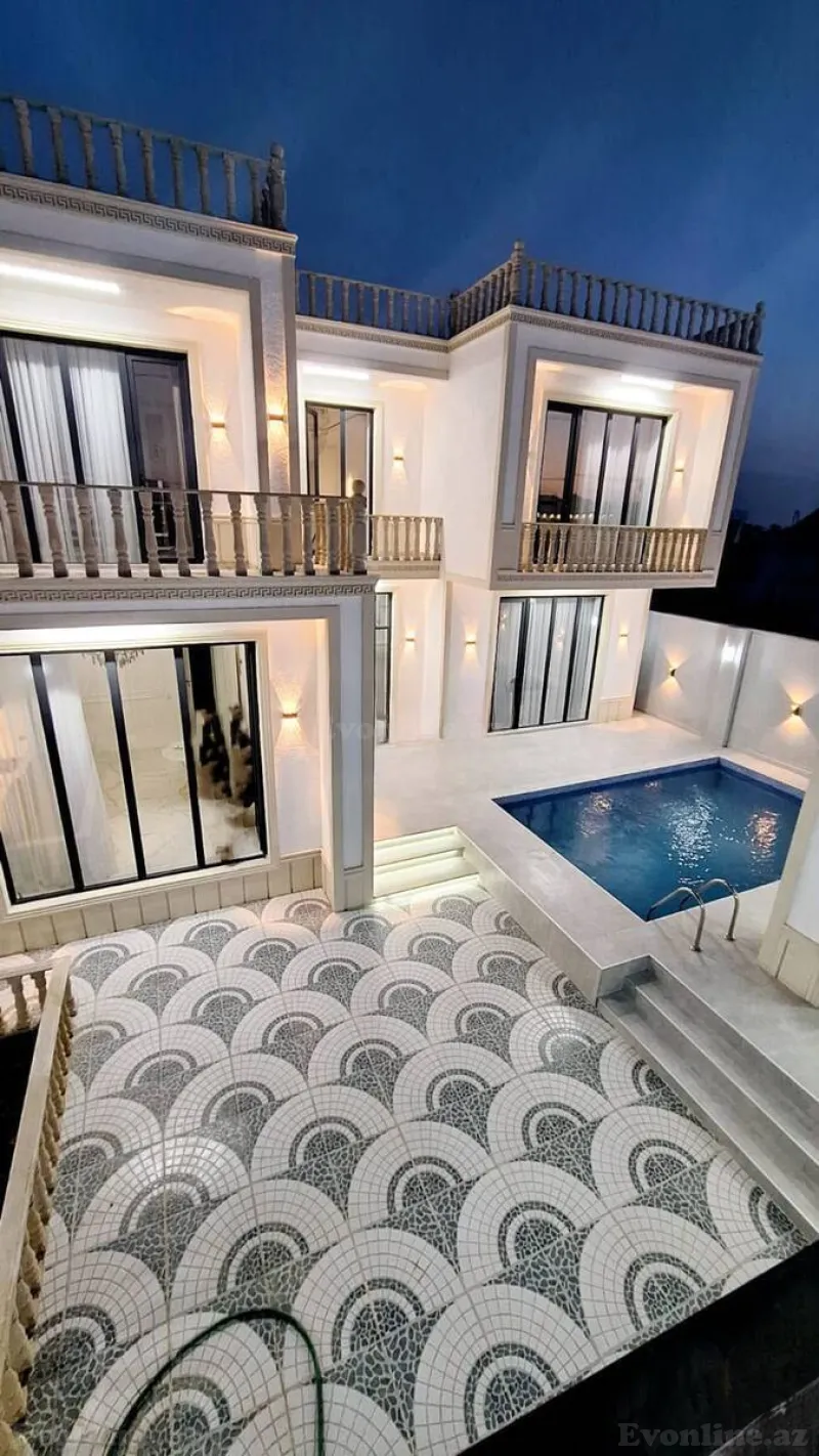 Kirayə verilir 5 otaqlı Həyət evi 220 m² Mərdəkan - şəkil 2