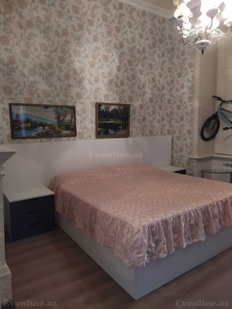 Kirayə verilir 2 otaqlı Mənzil Köhnə tikili 50 m² Sahil m. - şəkil 4