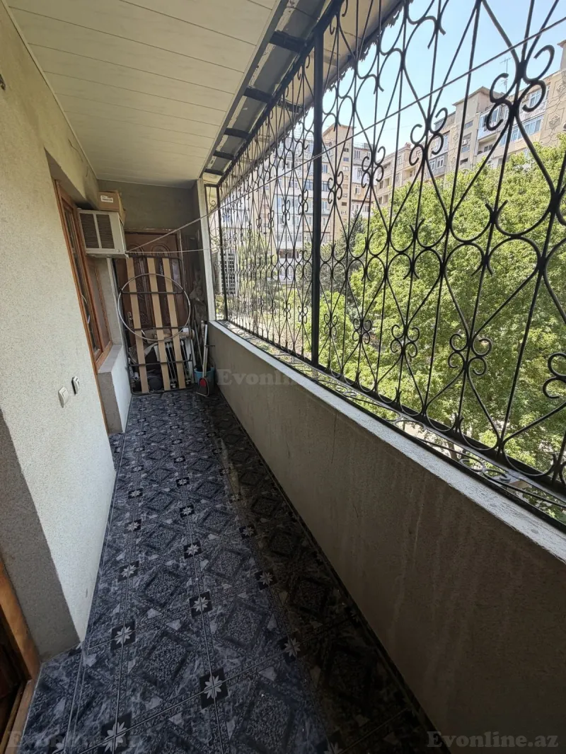 Kirayə verilir 3 otaqlı Mənzil Köhnə tikili 85 m² Memar Əcəmi m. - şəkil 13