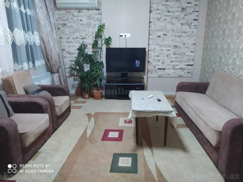 3 otaqlı Mənzil 120 m² Memar Əcəmi m. Kirayə verilir