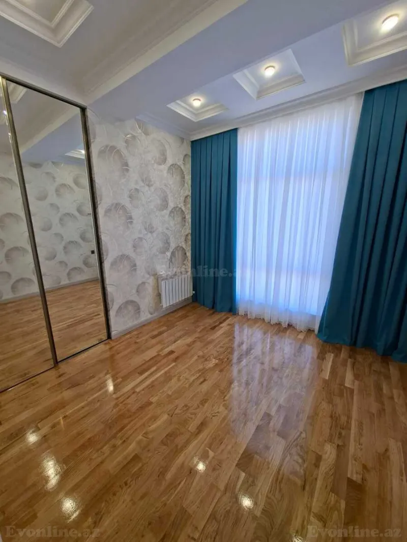 Satılır 3 otaqlı Mənzil Yeni tikili 92 m² Qara Qarayev m. - şəkil 2