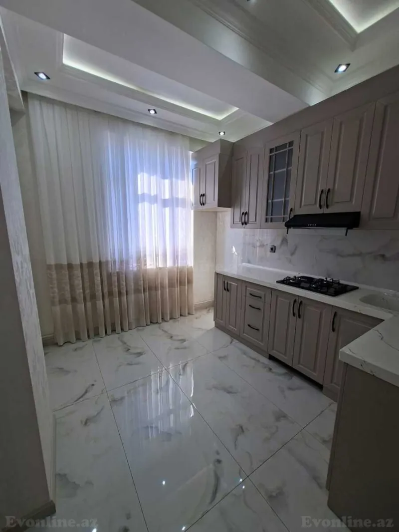 Satılır 3 otaqlı Mənzil Yeni tikili 92 m² Qara Qarayev m. - şəkil 3