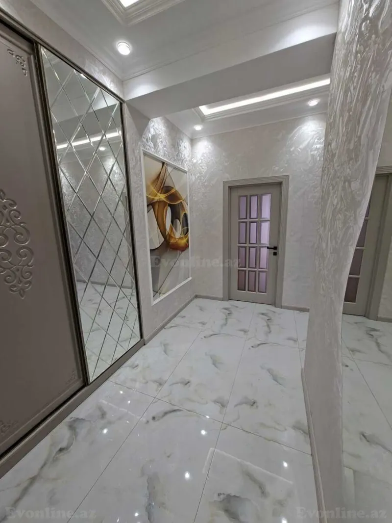 Satılır 3 otaqlı Mənzil Yeni tikili 92 m² Qara Qarayev m. - şəkil 14