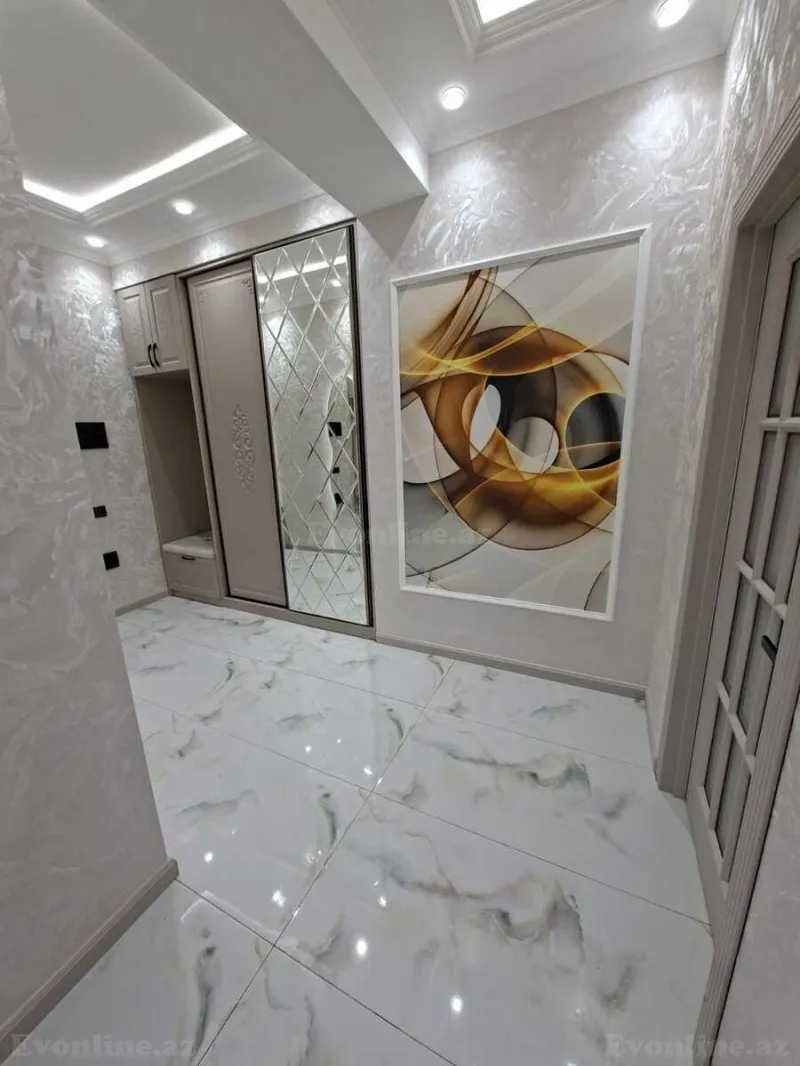 Satılır 3 otaqlı Mənzil Yeni tikili 92 m² Qara Qarayev m. - şəkil 15