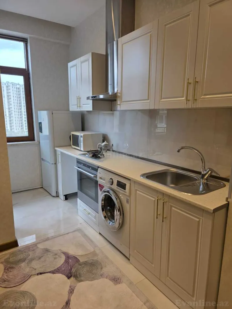 Kirayə verilir 3 otaqlı Mənzil Yeni tikili 120 m² Elmlər Akademiyası m. - şəkil 2