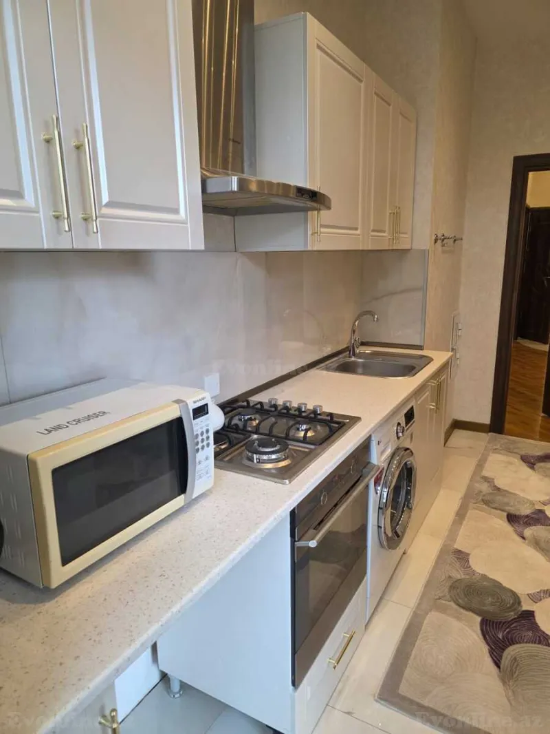 Kirayə verilir 3 otaqlı Mənzil Yeni tikili 120 m² Elmlər Akademiyası m. - şəkil 3
