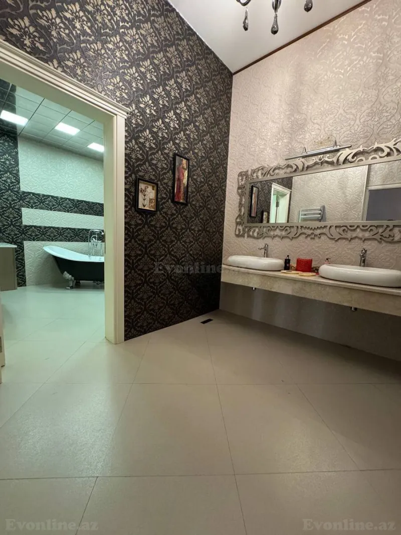 Satılır 6 otaqlı Həyət evi 500 m² Nəsimi m. - şəkil 17