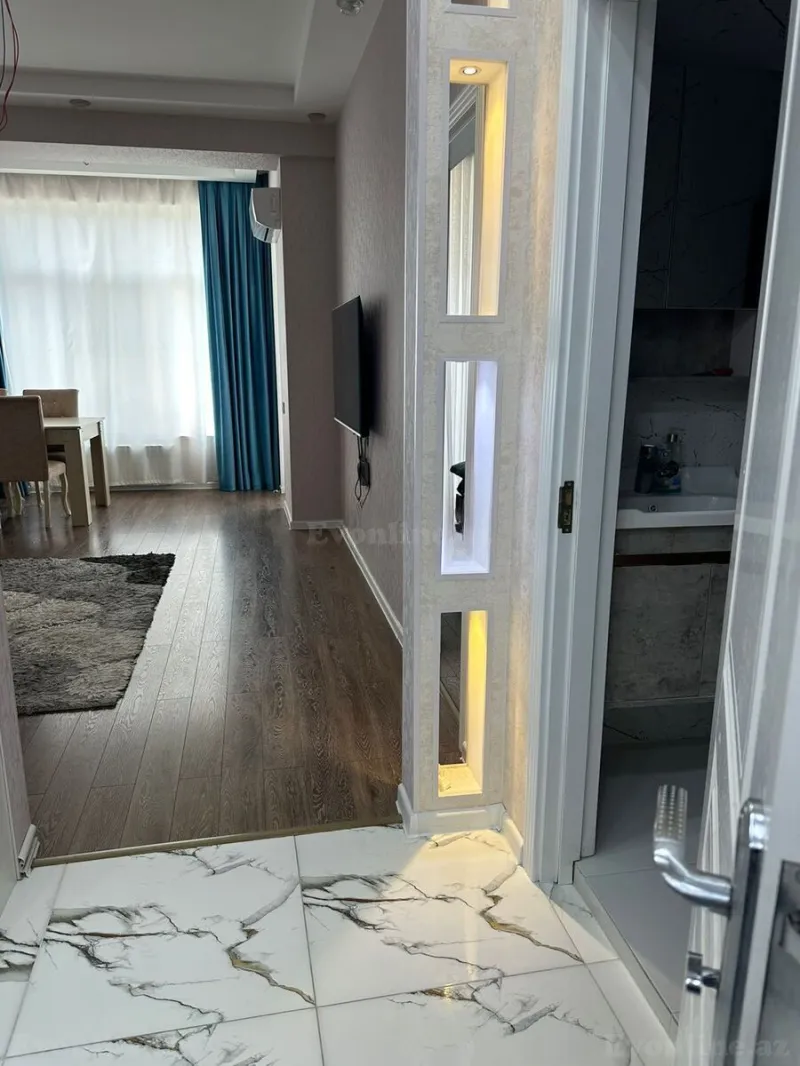 Kirayə verilir 2 otaqlı Mənzil Yeni tikili 58 m² Nəsimi r. - şəkil 7