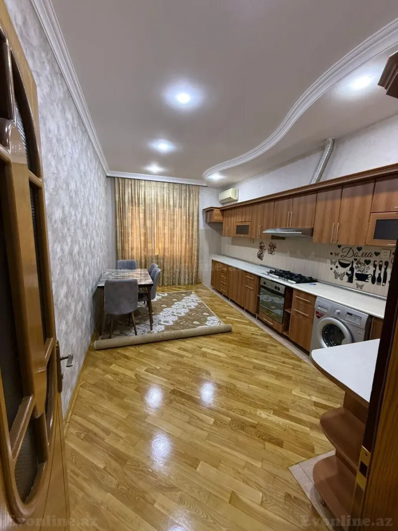 Kirayə verilir 3 otaqlı Mənzil Yeni tikili 135 m² Gənclik m. - şəkil 4