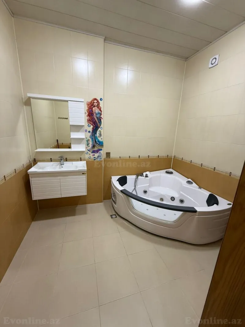 Kirayə verilir 3 otaqlı Mənzil Yeni tikili 135 m² Gənclik m. - şəkil 9