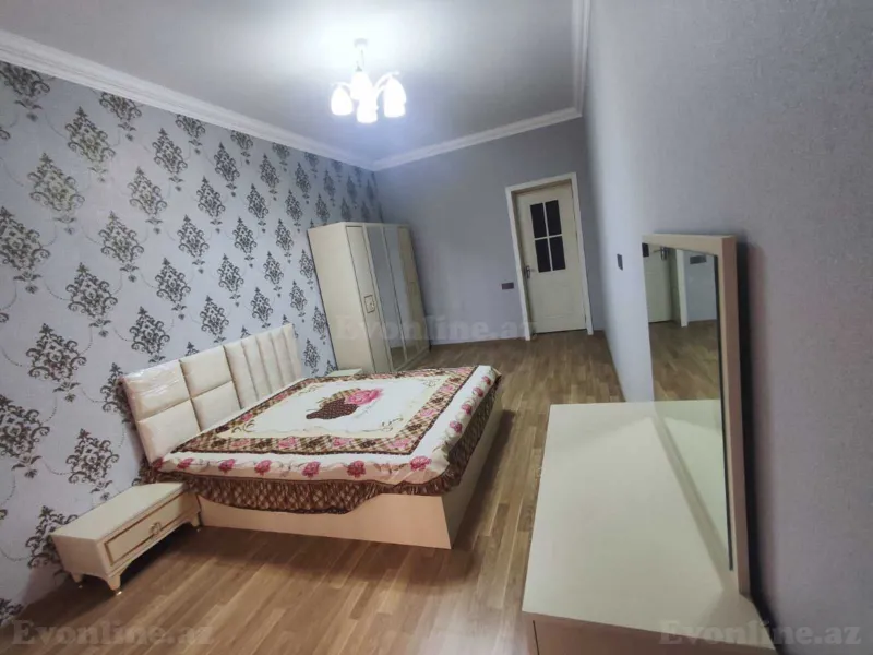 Kirayə verilir 3 otaqlı Mənzil Yeni tikili 120 m² Nərimanov r. - şəkil 5