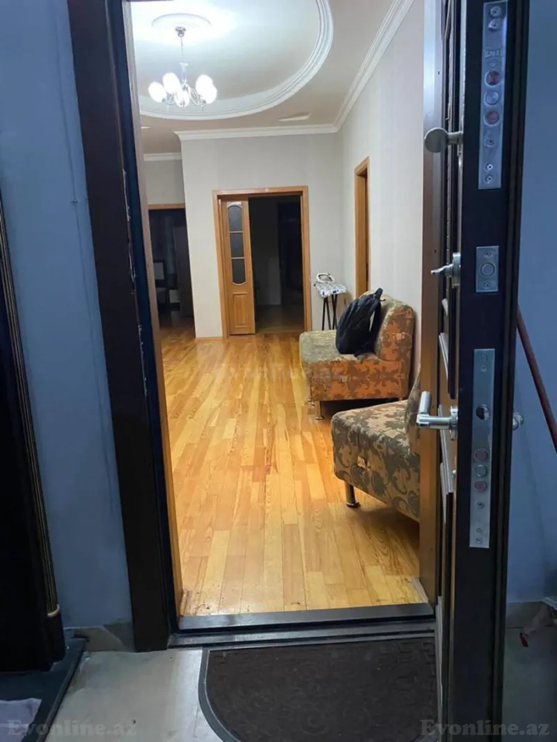 Kirayə verilir 3 otaqlı Mənzil Yeni tikili 140 m² Nərimanov r. - şəkil 3